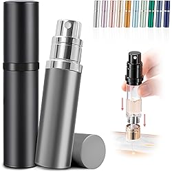 ★アトマイザ- 詰め替え AsaNana 香水 携帯 補充 スプレー プシュ 黒 Amazon.co.jp: アトマイザ－ 詰め替え AsaNana ポータブル